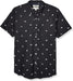 Men'S Standard-Fit Short-Sleeve Printed Poplin Shirt