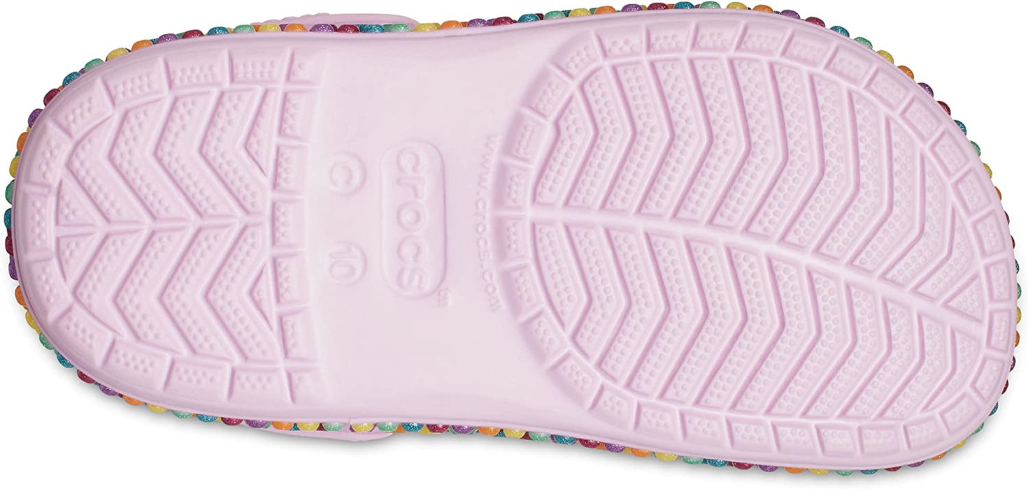 Kid'S Crocband Rainbow Band Clogs