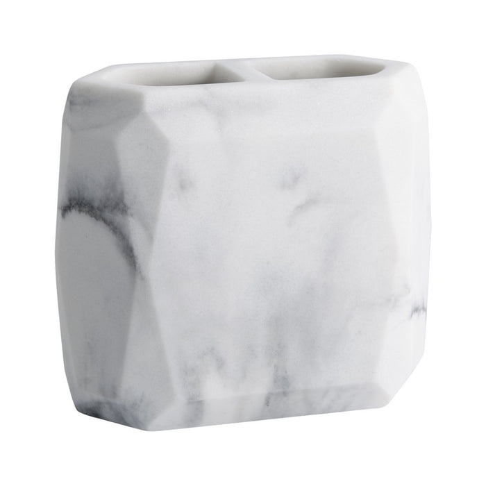 Sculpted Marble 3 Piece Resin Bath Accessory Set, Off-White by Better Homes & Gardens