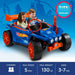 Power Wheels Hot Wheels Racer 12V Ride on and Playset with 5 Hot Wheels Die-Cast Vehicles