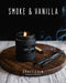 Scented Candles for Men | Smoke and Vanilla Candle for Men | Soy Candles, Long Lasting Candles, Home Decor | Masculine Candle, Wood Wicked Candles, Spring Candles | Vanilla Candle in Black Jar