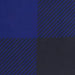 7-Piece Lightweight Microfiber Bed-In-A-Bag Comforter Bedding Set - Full/Queen, Black and Blue Buffalo Plaid