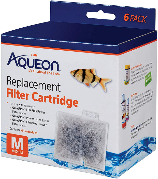 Aqueon Aquarium Fish Tank Replacement Filter Cartridges Extra Small - 3 Pack