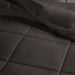 Chocolate All Season Alternative down Solid Comforter, Full/Queen, by Noble Linens