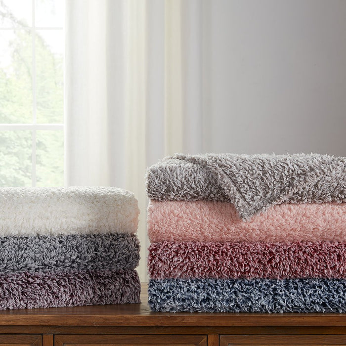 Mainstays Sherpa Throw Blanket - 50" X 60", Gray