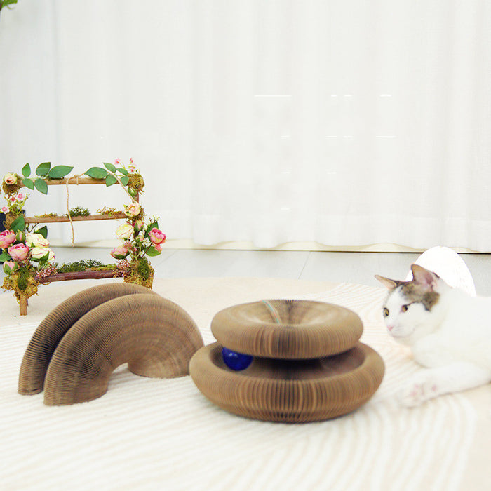 Organ Corrugated Paper Wear-Resistant Non-Flaking Foldable Cat Scratching Board Pet Products