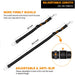 Dog Seat Belt, 2 Pack Adjustable Pet Car Seatbelt High Elasticity Bungee Safety Belt Connect to Dog Harness in Vehicle Car Trip for Small Medium Large Dogs Daily Use