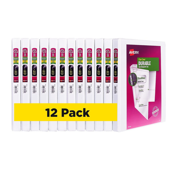 Avery Durable Standard 0.5 3-Ring View Binder 17002CT