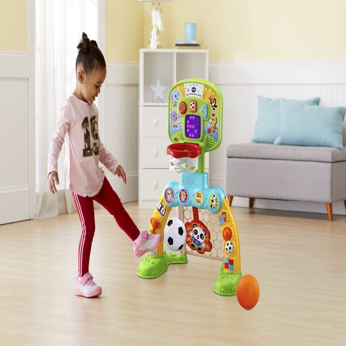 Count and Win Sports Center Toddler Basketball and Soccer Smart Toy