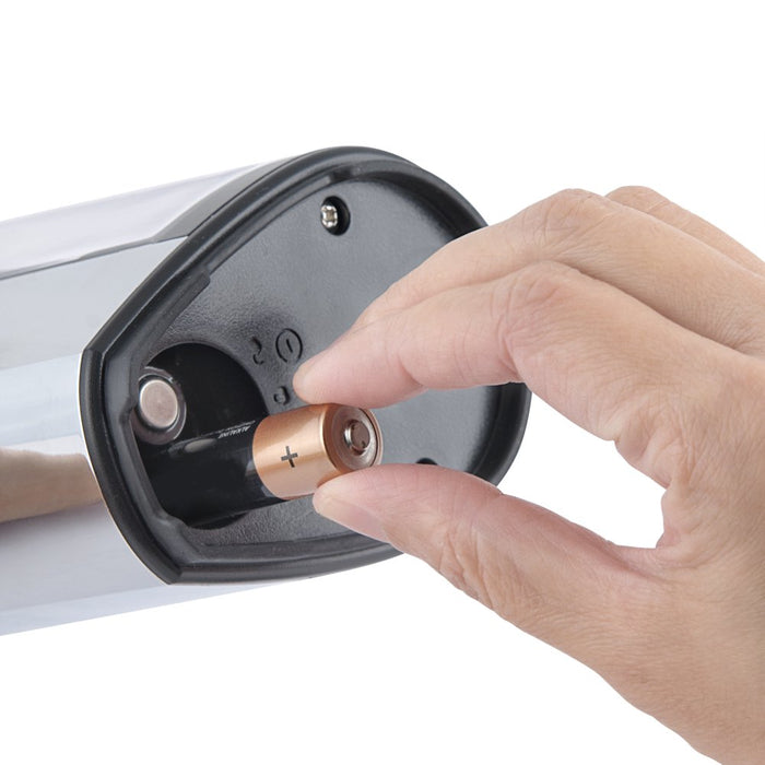 Better Homes & Gardens Hands Free Plastic Liquid Soap and Sanitizer Dispenser with Automatic Sensor