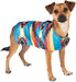 Dog Clothes - Handmade Dog Poncho from Authentic Mexican Blanket by  (Blue, Large)