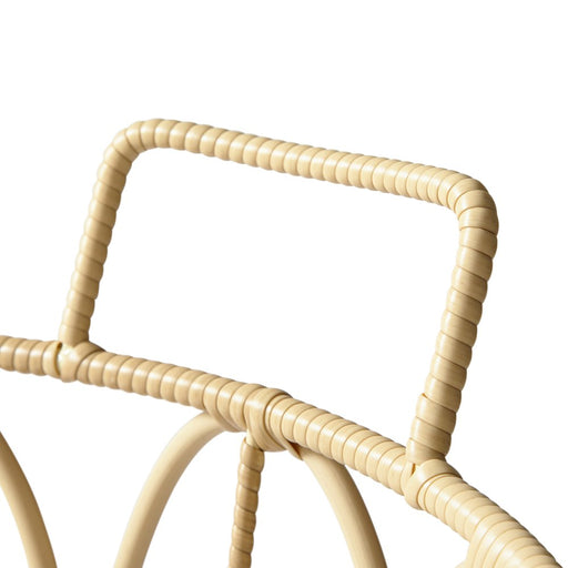 Better Homes & Gardens Large Natural Poly Rattan Open Weave round Basket