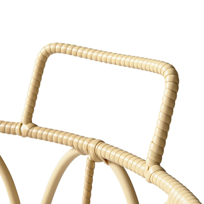 Better Homes & Gardens Large Natural Poly Rattan Open Weave round Basket