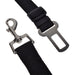 2Pcs Dog Leash Seat Belt Pet Car Seatbelt Safety Lead with Swivel Clip and Adjustable Length for Dogs and Cats, Black Seatbelt Harness for All Vehicles
