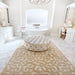 My Texas House Irongate, Transitional, Damask, Woven Area Rug, 7'9" X 10'10"