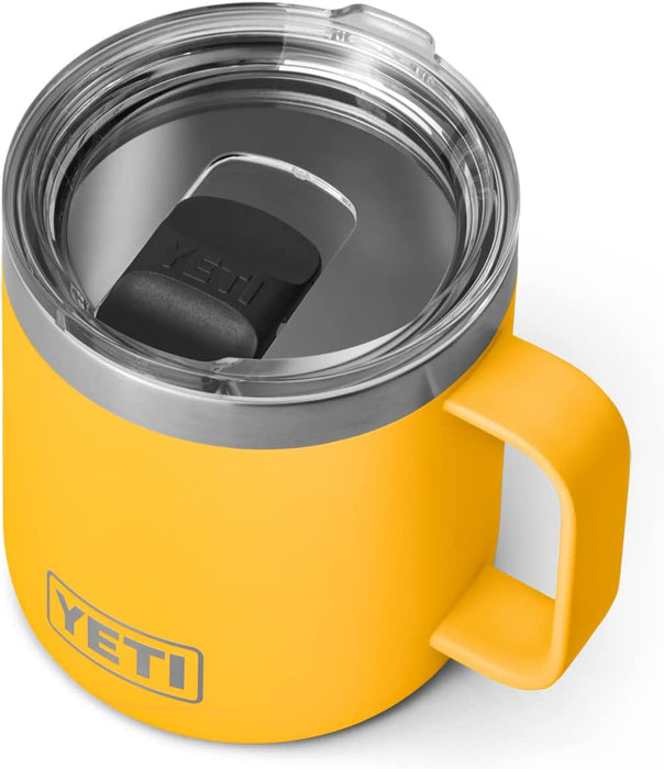 Rambler 14 Oz Mug, Vacuum Insulated, Stainless Steel with Magslider Lid, Stainless