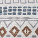 Wanda June Home Geo Washable Area Rug, Cream, 5'2" X 7'2" by Miranda Lambert