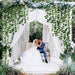 24 Pack 173Ft Artificial Ivy Greenery Garland, Fake Vines Hanging Plants Backdrop for Room Bedroom Wall Decor, Green Leaves for Jungle Theme Party Wedding Decoration