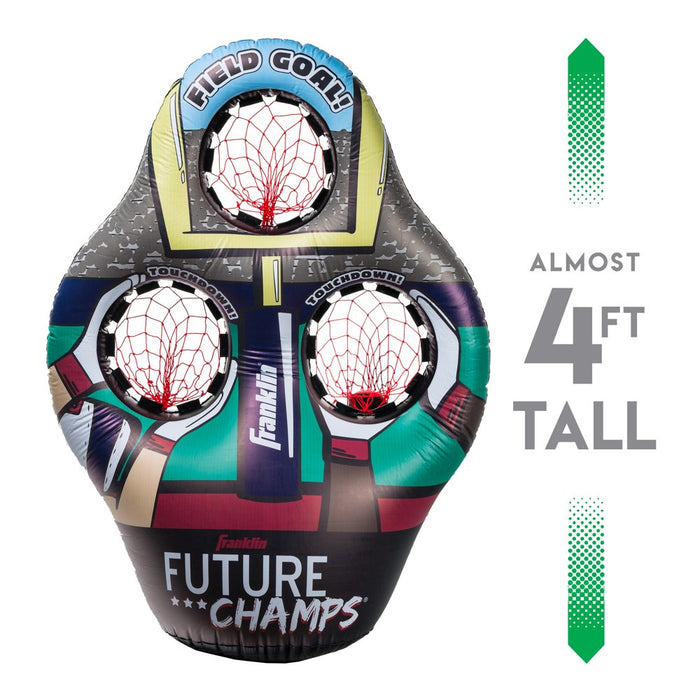 Kids Inflatable Football Target Toss Throwing Game