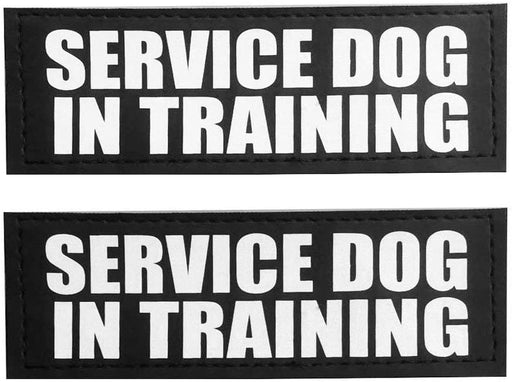 Dog Patches for Service Dogs, Reflective and Removable Dog Tags for Service Vest Dog Harness