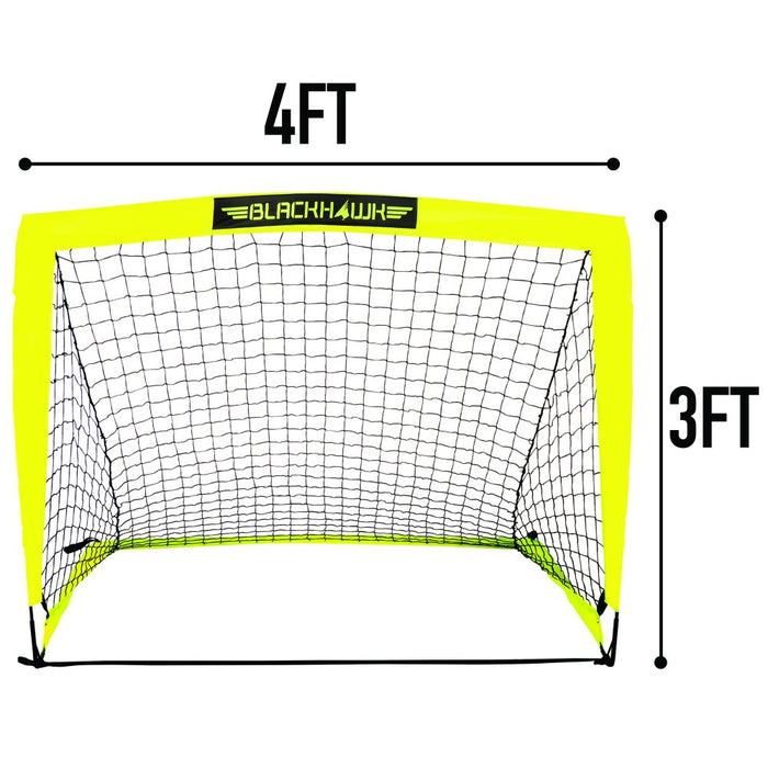 Portable Soccer Goal - Blackhawk Folding Goal - 4' X 3'
