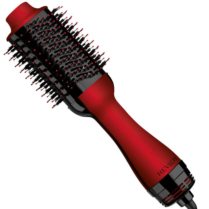 Revlon One-Step Hair Dryer & Volumizer Hot Air Brush, Red Blow Dryer