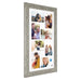 Mainstays 8-Opening 4X6 Matted Rustic Gray Collage Frame