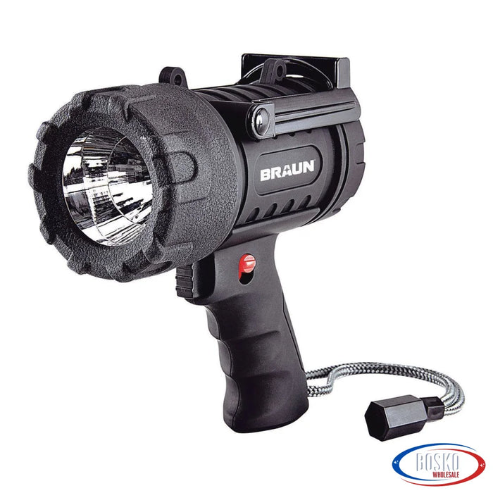 Waterproof LED Spotlight - 400 Lumen with Rechargeable Battery