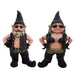 Homestyles "Biker Dude & Babe" the 8.5"H Biker Gnomes in Leather Motorcycle Riding Gear Home & Garden Figurine