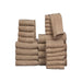 Baltic Linen Company 24 Piece Multi Count Complete Cotton Towel Set