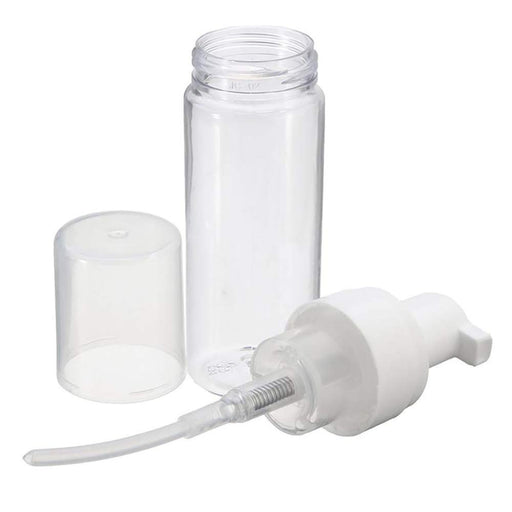 2 Pack Empty Bottle Travel Soap Bottle | Plastic Foam Dispenser Bottle | Mini Foaming Soap Pump | 50 Ml/1.7 Oz