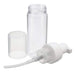 2 Pack Empty Bottle Travel Soap Bottle | Plastic Foam Dispenser Bottle | Mini Foaming Soap Pump | 50 Ml/1.7 Oz