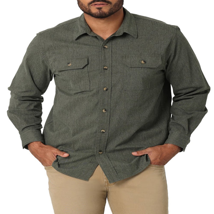 ® Men'S Long Sleeve Epic Soft Woven Shirt, Sizes S-5XL