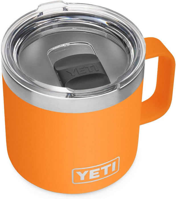 Rambler 14 Oz Mug, Vacuum Insulated, Stainless Steel with Magslider Lid, Stainless