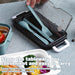 Lunch Box 2-Layer 3-Compartment Bento Box Cutlery Set Portable Leak Proof Food Container Storage Box with Fork Spoon Chopsticks for Kid Adult Work School (Blue, Pink)