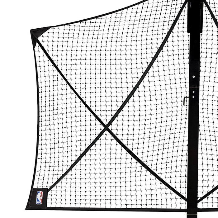 NBA Official 8’X10’ Folding Basketball Backstop Net, All-Weather, Black