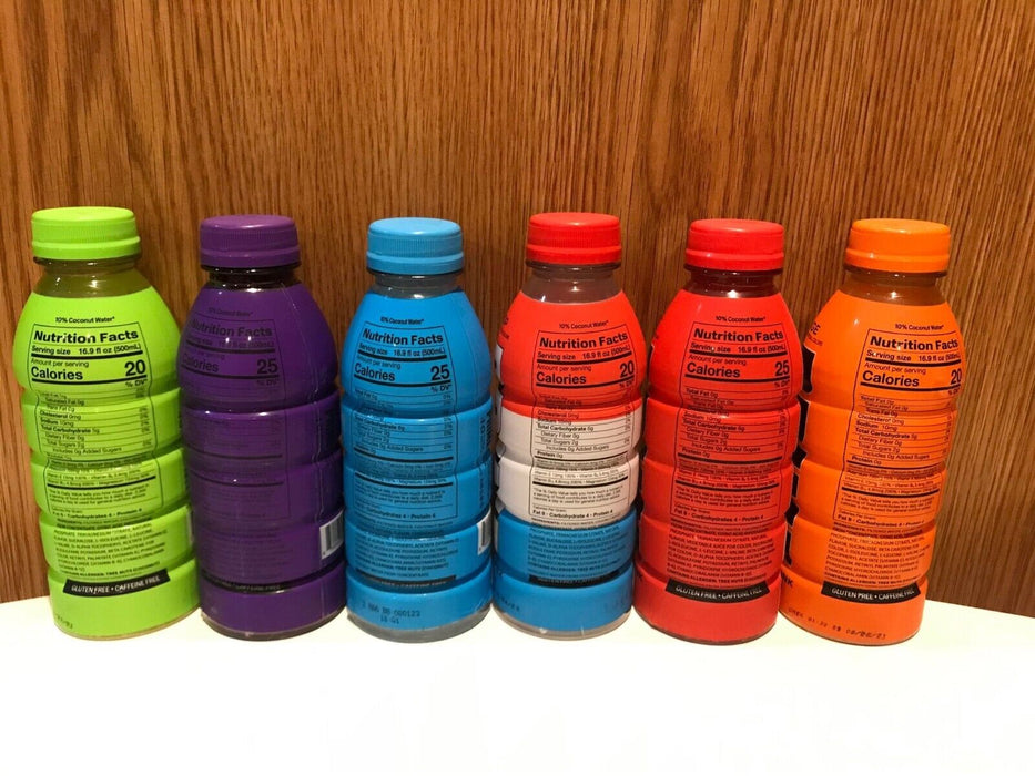 PRIME HYDRATION DRINK by Logan Paul X KSI 7 FLAVORS 🟠🟣🔵🟢🔴 Fast Shipping