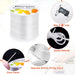 1Mm Elastic Bracelet String Cord Stretch Bead Cord for Jewelry Making and Bracelet Making