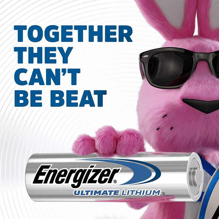 Energizer AA Batteries, Ultimate Lithium Double a Battery, 8 Count