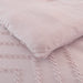 Queen Size Comforter Set, Chevron Tufted Design Blush Pink , Boho Bedding for Queen Bed ,Lightweight and Fluffy for All Seasons, 3 Piece