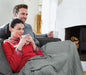 Cotton Waffle Blanket 300 GSM (Cool Grey - 90X108 Inches) Soft Lightweight Breathable Bed Blanket King Size Layering Any Bed for All Season