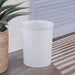 Frosted White Plastic 4 Pc Bath Accessories Set, Mainstays