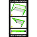 Kids Mini Soccer Goal Set - Includes Goal, Ball + Pump