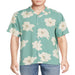 No Boundaries Men'S and Big Men'S Rayon Shirt with Short Sleeves