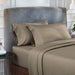 - Soft 100% Cotton Sheets, Full Size Sheet Sets, 4 Pc Set, 400 Thread Count Sateen Bedding, Deep Pocket Sheets, Cooling Sheets, Full Sheets, Stripe Bed Set (Stripe - Beige)