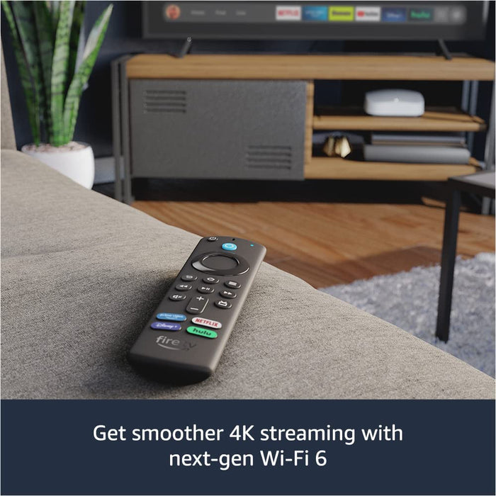 Fire TV Stick 4K Max Streaming Device, Wi-Fi 6, Alexa Voice Remote (Includes TV Controls)