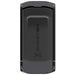 Universal Phone Holster with Swivel Belt Clip and Built-In Kickstand (Black)