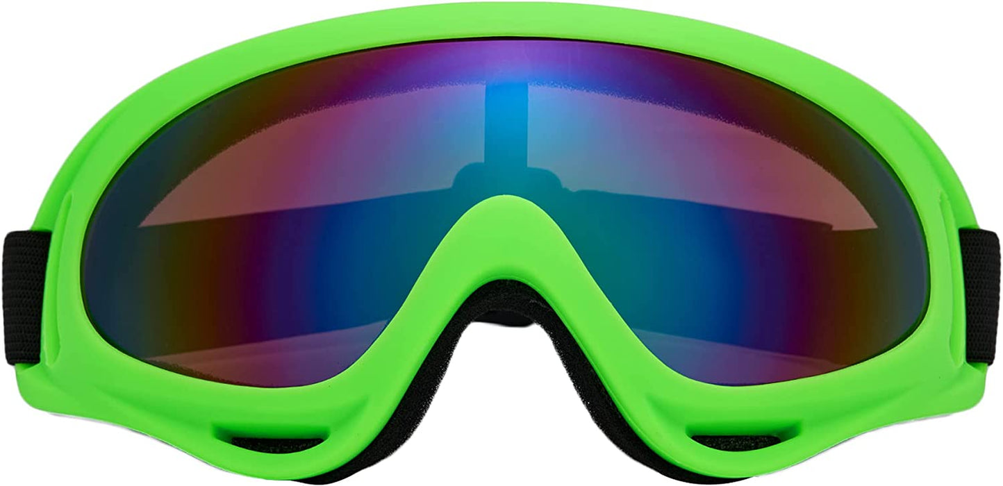 2 Pack Ski Goggles Snowboard Goggles for Men Women & Youth, Snow Goggle