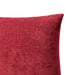 Mainstays Solid Chenille Decorative Pillow Set, Red, 18" X 18", 2 Pieces