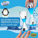 Liquimo Penguin - Liquid Motion Bubbler for Kids and Adults - Penguin Theme - Satisfying Sensory Toys for Stress and Anxiety Relief - Fidget Toy Can Be Used as a Colorful Kitchen Timer